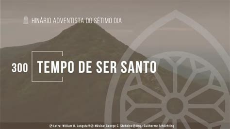 Tempo De Ser Santo Novo Hasd Youtube