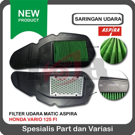 Aspira Saringan Filter Udara Vario Pcx Honda Matic Kzr Lazada