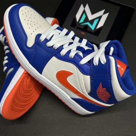 Jordan Shoes Nike Air Jordan Mid Wheaties Blue Orange Fd129400 Mens