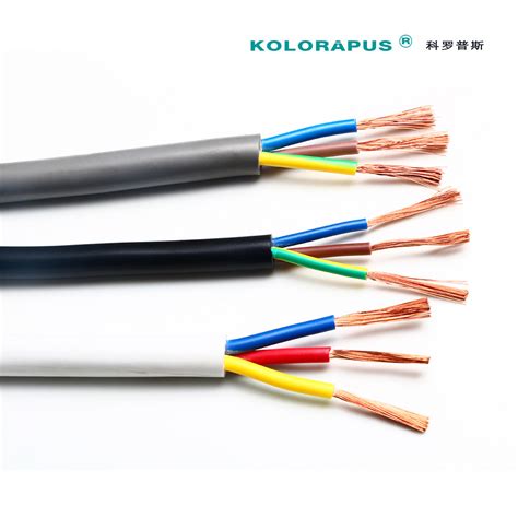 Kolorapus Rvv V Copper Conductor Pvc Insulated And Sheathed