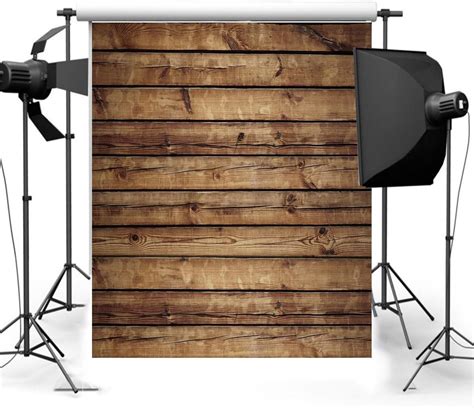 Amazon.com : JASREE Vinyl 8x10ft Wood Backdrops for Photography Grunge ...