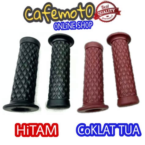 Jual Handgrip Wajik Diamond W175 Xsr Vespa Klasik Retro Universal