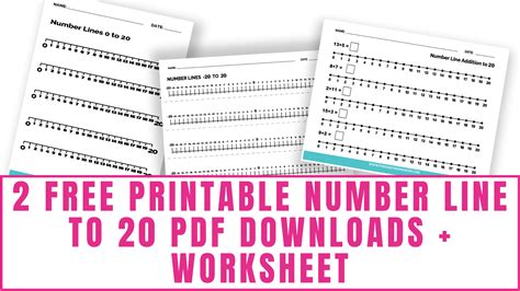 Printable Blank Number Lines Printable Online