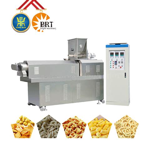 Auto Corn Puff Making Machine Puffs Roasting Machine China Snacks