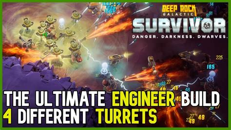 The Ultimate Engineer Build Quad Turrets Deep Rock Galactic