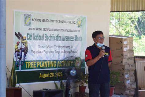 CENECO CONDUCTS TREE PLANTING LINE CLEARING ACTIVITIES Central