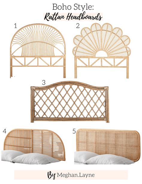 Boho Style: Rattan Headboards I'm Loving - Cirque du SoLayne