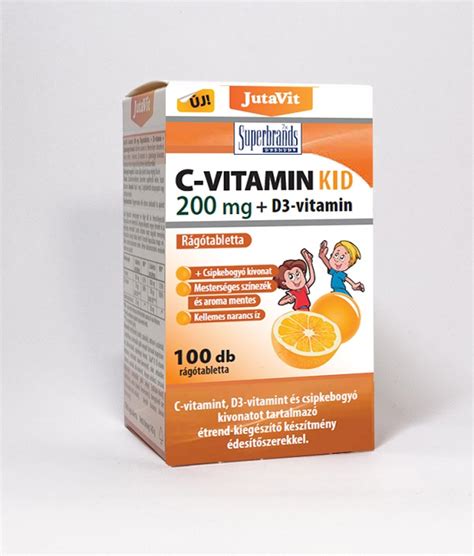 Vitamina C Mg Vitamina D Cu Aroma De Portocale Pentru Copii