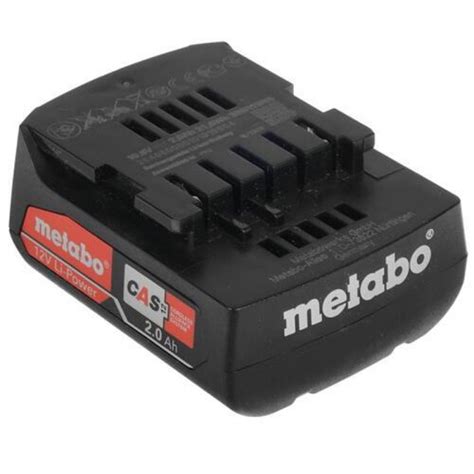 Аккумулятор Metabo Li-Power , 12 В, 2,0 Аh (слайдер) - купить с ...