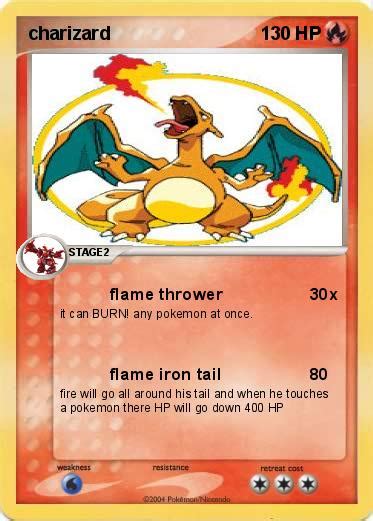 Pokémon Charizard 529 529 Flame Thrower My Pokemon Card