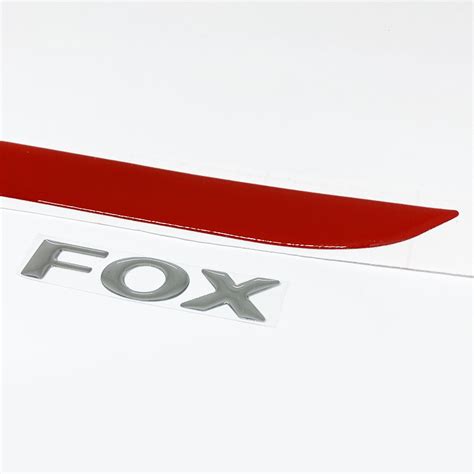 Friso Porta Malas Vermelho Fox Emblema Cromado Sportinox