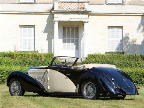 1937 Bugatti Type 57c Stelvio Cabriolet Gangloff 57467 Luxury Retro Wallpapers Hd