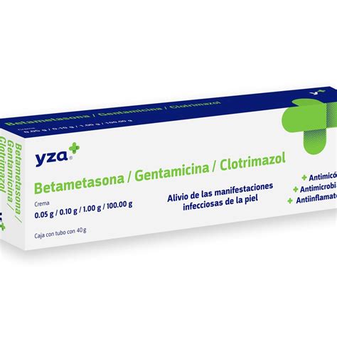 Betametasona E Gentamicina - Yza Betametasona/Gentamici 50Mg/1G/0.1G