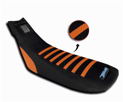 Jm Fundas Funda Asiento Ktm Lc Supermoto Negra Con Humps Naranja