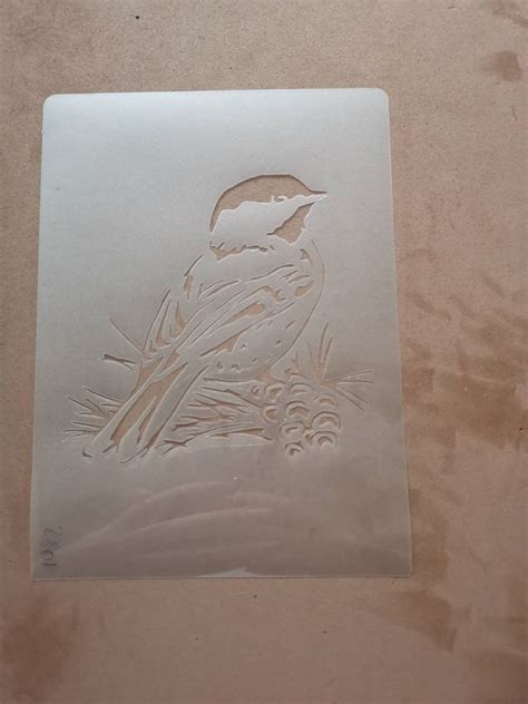 Bird Stencil Wall Decor Home Decor Furniture Painting Sign | Etsy