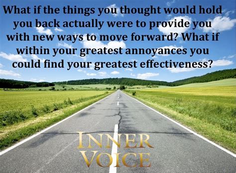 A New Way To Move Forward Inner Voice The Voice