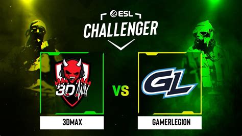 3DMAX проти GamerLegion Мапа 3 Vertigo ESL Challenger Jönköping