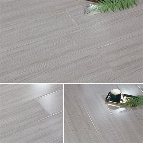 Double Click-Lock Laminate Flooring Stain Resistant Laminate Plank ...