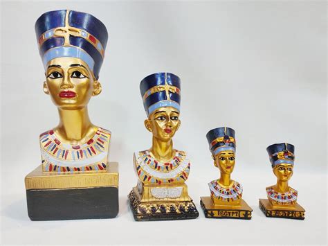 Egyptian Statue of Queen Nefertiti. Nefertiti Statue. the Beautiful Queen Nefertiti. Available ...