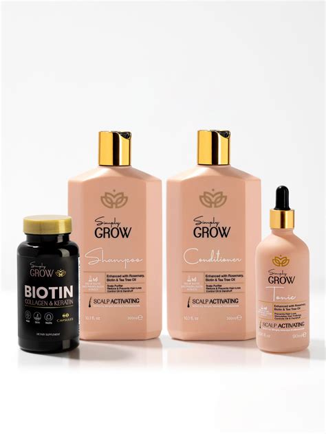 Simply Grow Hair Loss Bundle Deluxe Simply Mandys