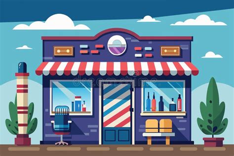 Barbershop Storefront Stock Illustrations 376 Barbershop Storefront Stock Illustrations