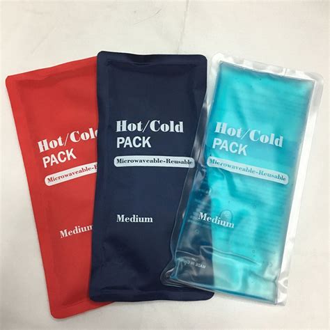 Small Medium Large Size Nylon Reusable Microwaveable Hot Cold Gel Pack Cold Pack And Hot Pack