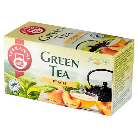 Teekanne Green Tea Peach Aromatyzowana Herbata Zielona G X