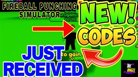 NEW CODES FIREBALL PUNCHING SIMULATOR CODES ROBLOX FIREBALL