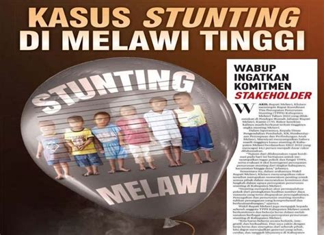 Kasus Stunting Di Melawi Tinggi Wabup Ingatkan Komitmen Stakeholder