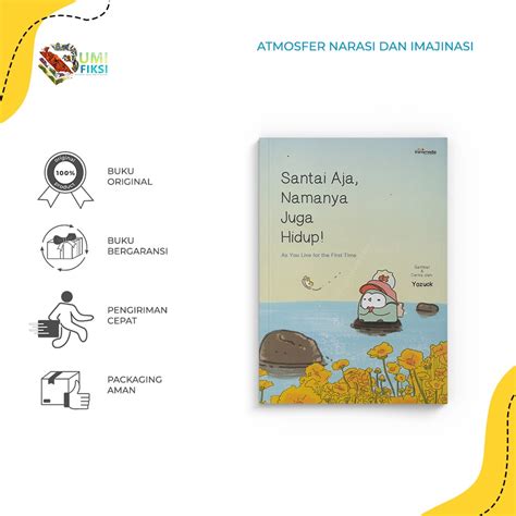 Jual Buku Pengembangan Diri Santai Aja Namanya Juga Hidup Yozuck