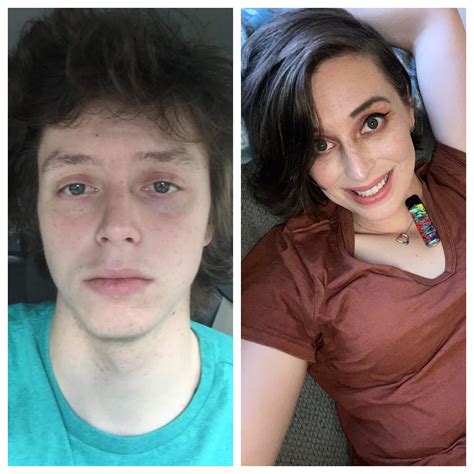 Four Years To The Day Apart 3ish Years To Hrt On The Left 16 Months Hrt On The Right Started