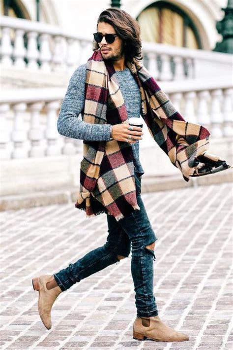 Look Com Cachecol Masculino - Macho Moda - Blog de Moda Masculina: Cachecol Masculino: Dicas para ...
