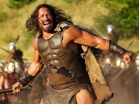 Herakles heros syn Zeusa i królowej Teb Alkmeny The rock dwayne