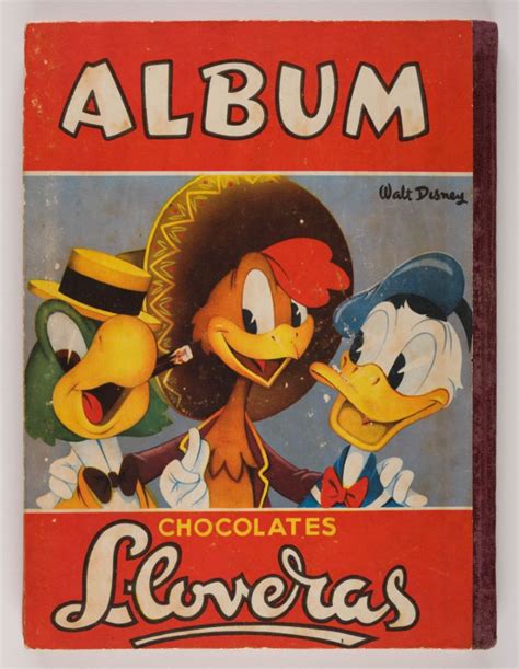 Spanish Disney Three Caballeros Stamp Album (c.1940s) - ID: apr23233 ...