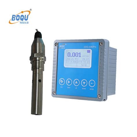 Boqu Ddg 2080PRO Stainless Steel Sensor 0 200us Cm Online Conductivity