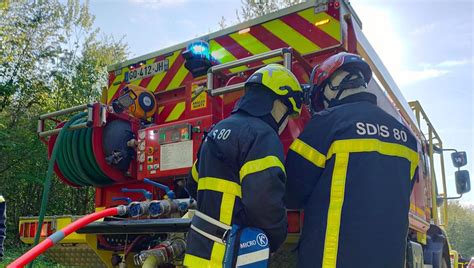 En Images Les Pompiers De La Somme Se Forment Aux Feux De For T