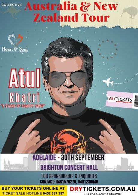 Atul Khatri - A Stand-up Comedy Show - Adelaide - DryTickets.com.au