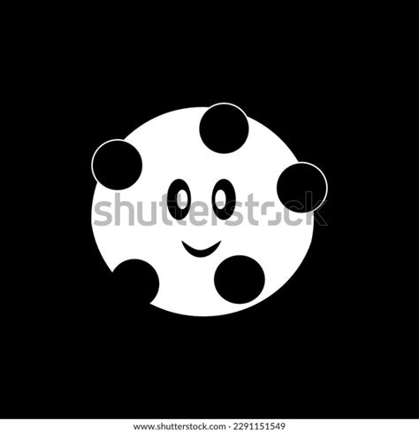 Full Moon Symbol Icon On Black Stock Vector (Royalty Free) 2291151549 ...