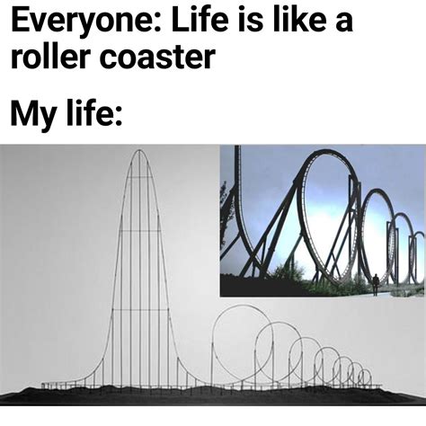 Life Is Like A Roller Coaster Euthanasia Coaster Know Your Meme