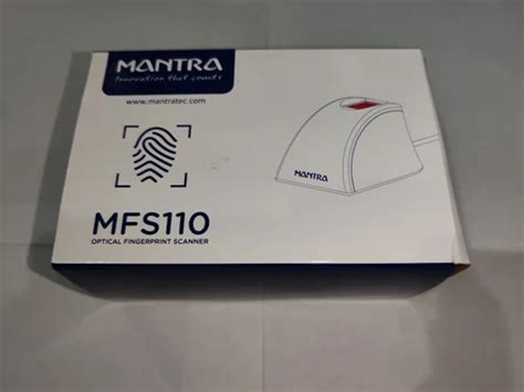 Mantra Mfs L High Quality Single Fingerprint Scanner For Multi