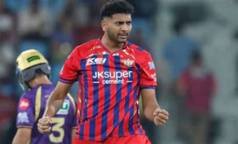 ipl   lsg bowler creates history   uncapped