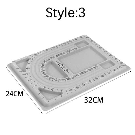 Gray Flocked Bead Design Board For Diy Beading Jewelry Etsy