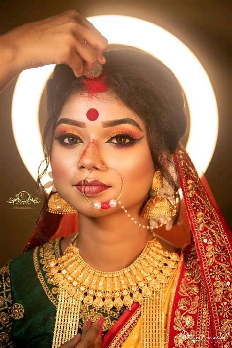 Pin By Noya Beauty On Noya Hair Beauty Academy Bengali Bridal