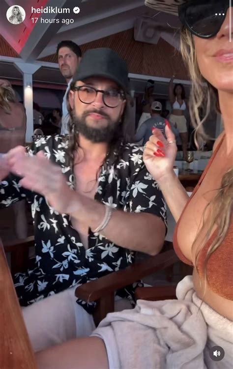 Heidi Klum Pairs Shaggy Bangs With Tiny Bikini At Beach With Tom Kaulitz