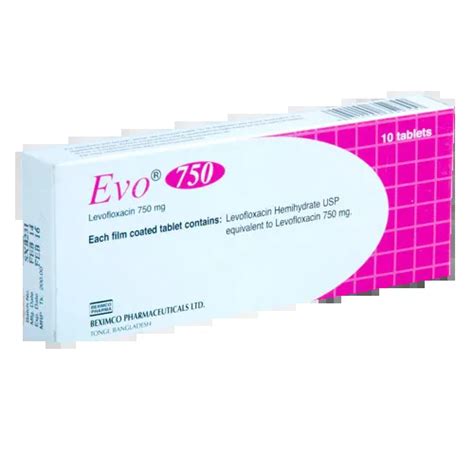 EVO 750 MG | BEXIMCO PHARMACEUTICALS LTD | Order Online - OsudPotro