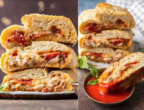 Easy Stromboli Recipe Meat Lovers Stromboli The Cookie Rookie