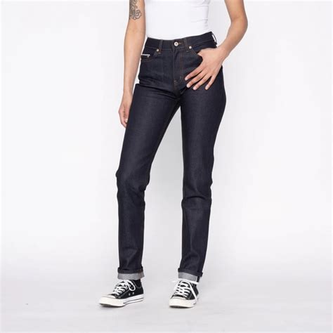 Naked Famous Denim Jeans Naked Famous Denim High Skinny In Nightshade Stretch Selvedge Sz