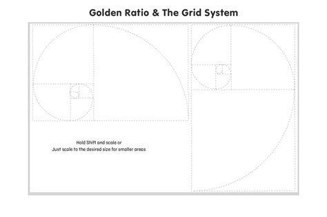 Golden Ratio & the Grid System - 50% ~ Shapes on Creative Market