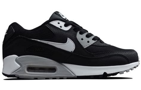 Wmns Nike Air Max 90 Essential Black Wolf Grey 616730 012 Kicks Crew