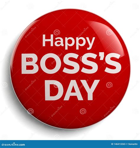 Happy Boss Day Greeting Symbol Stock Illustration - Illustration of ...